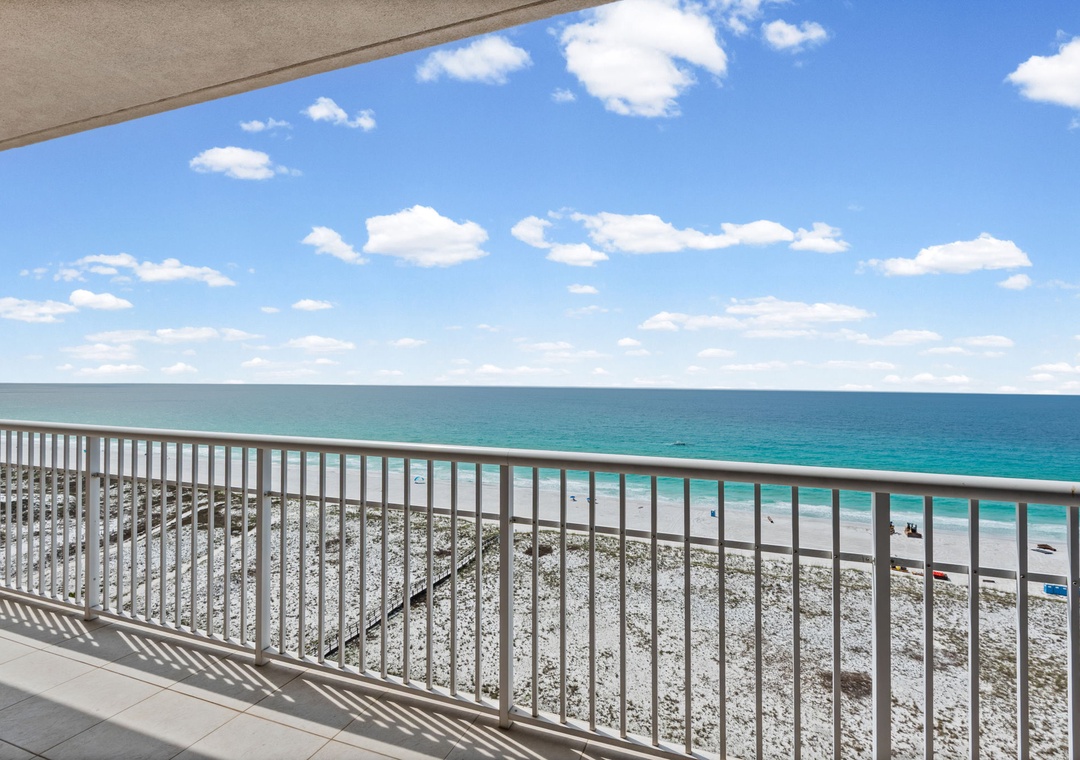 Private balcony