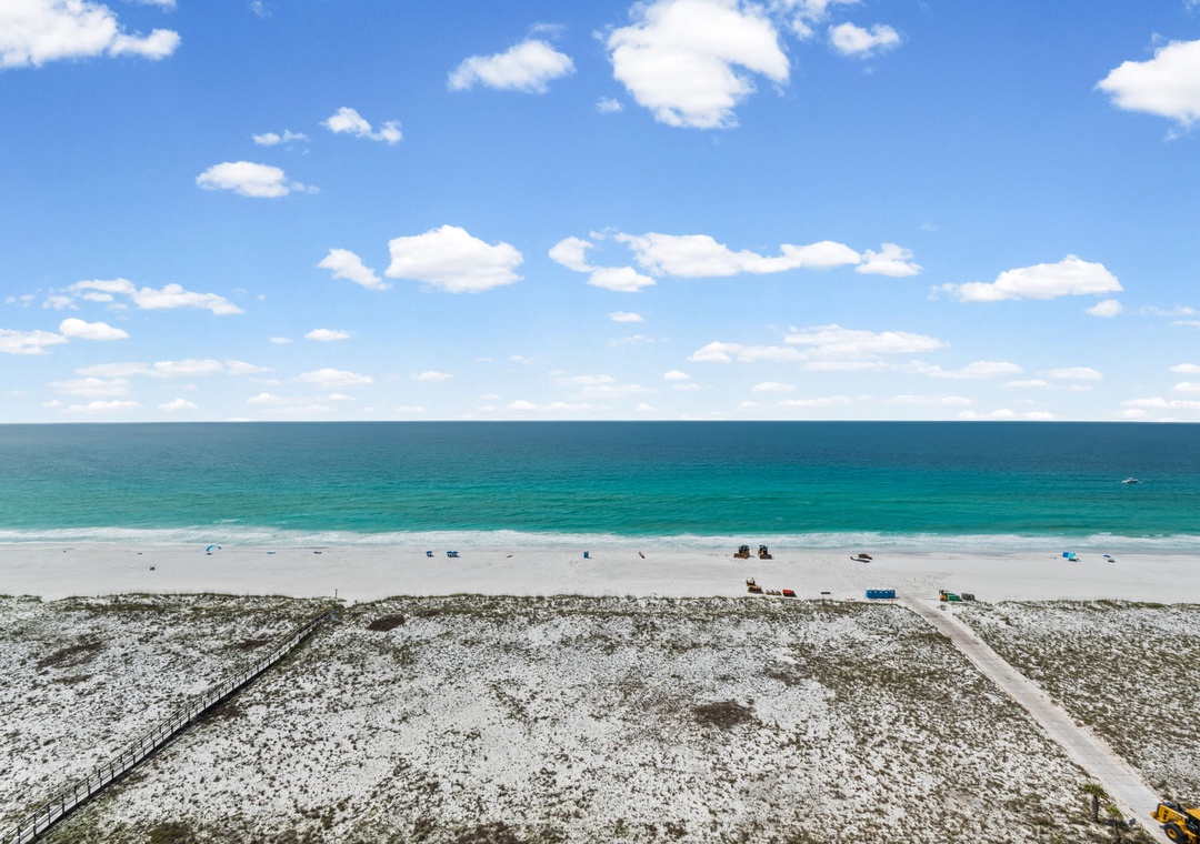 Uninterrupted Gulf views
