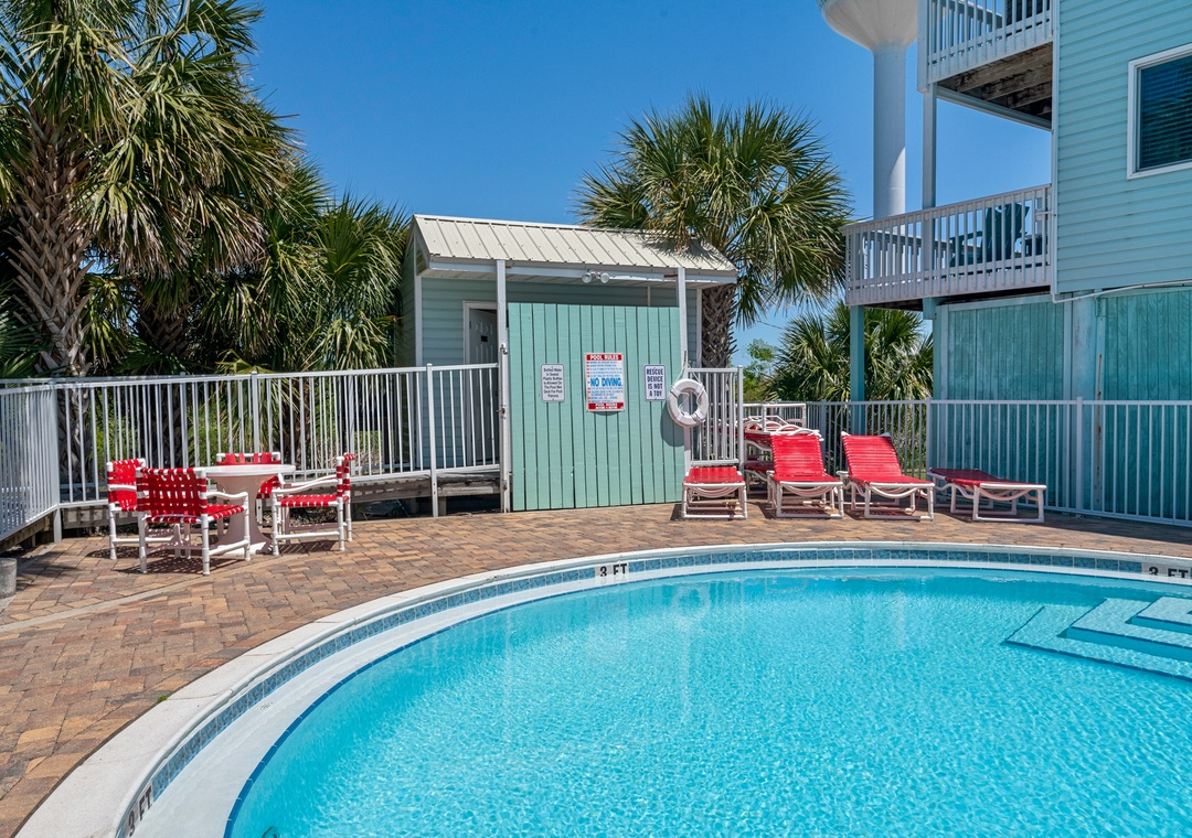 Lounge by the pool