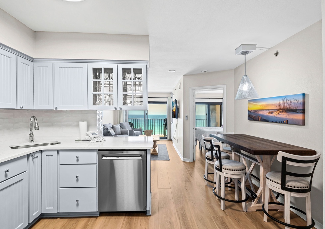 Kitchen with a view