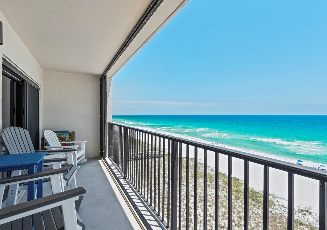 Private balcony