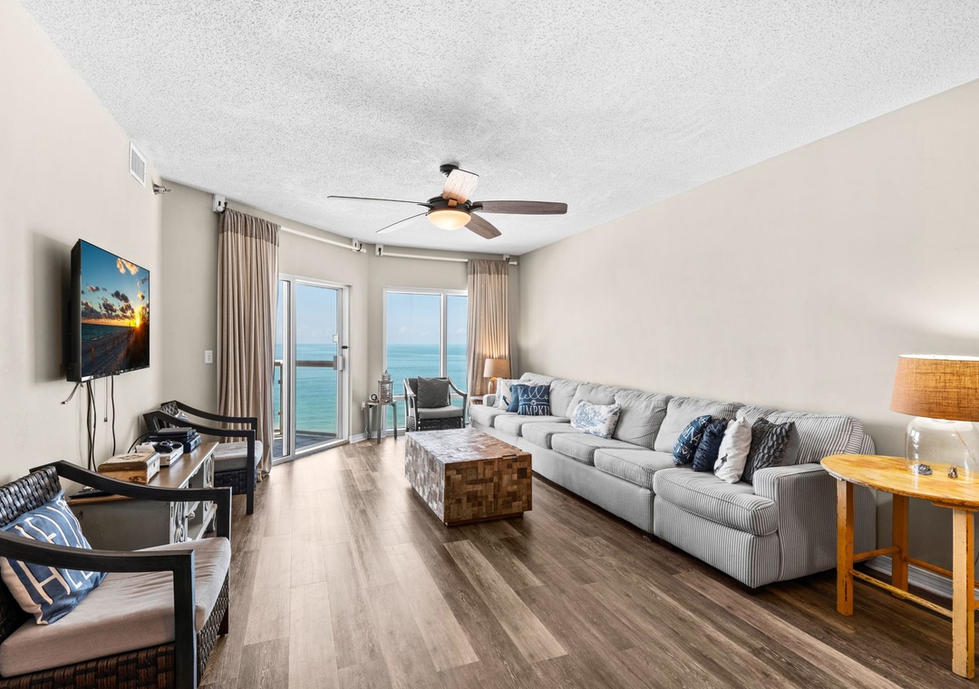 Spacious living area