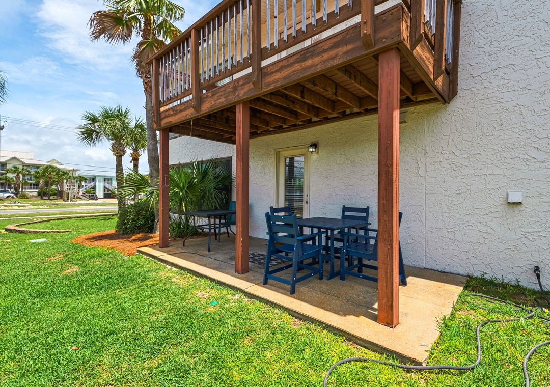 Patio seating