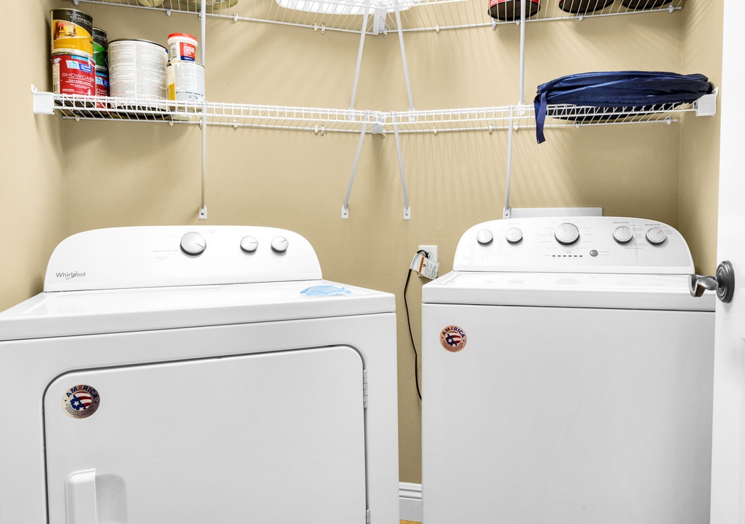 In-unit laundry