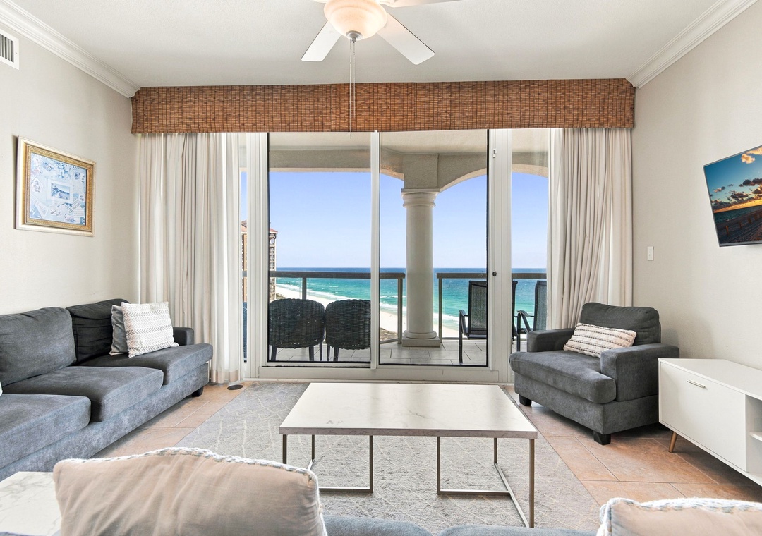 Balcony access from the living room