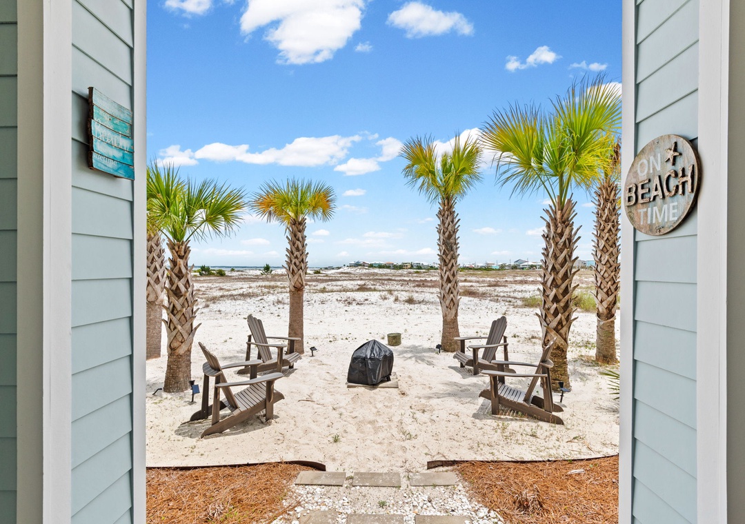 The perfect place to relax after a day at the beach
