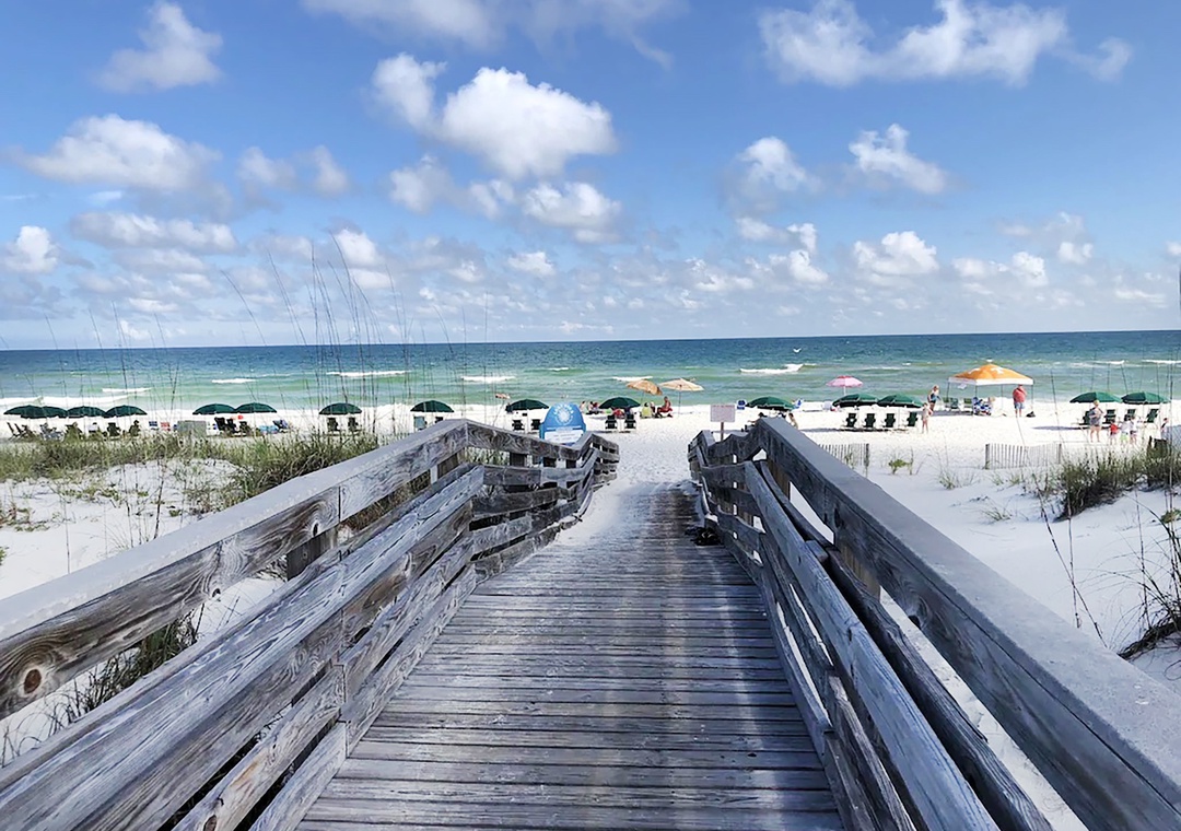 Boardwalk to the beach