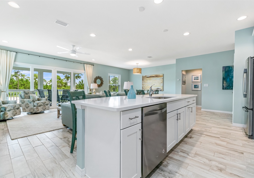 Lost Key Hidden Gem Kitchen Counter and Sink