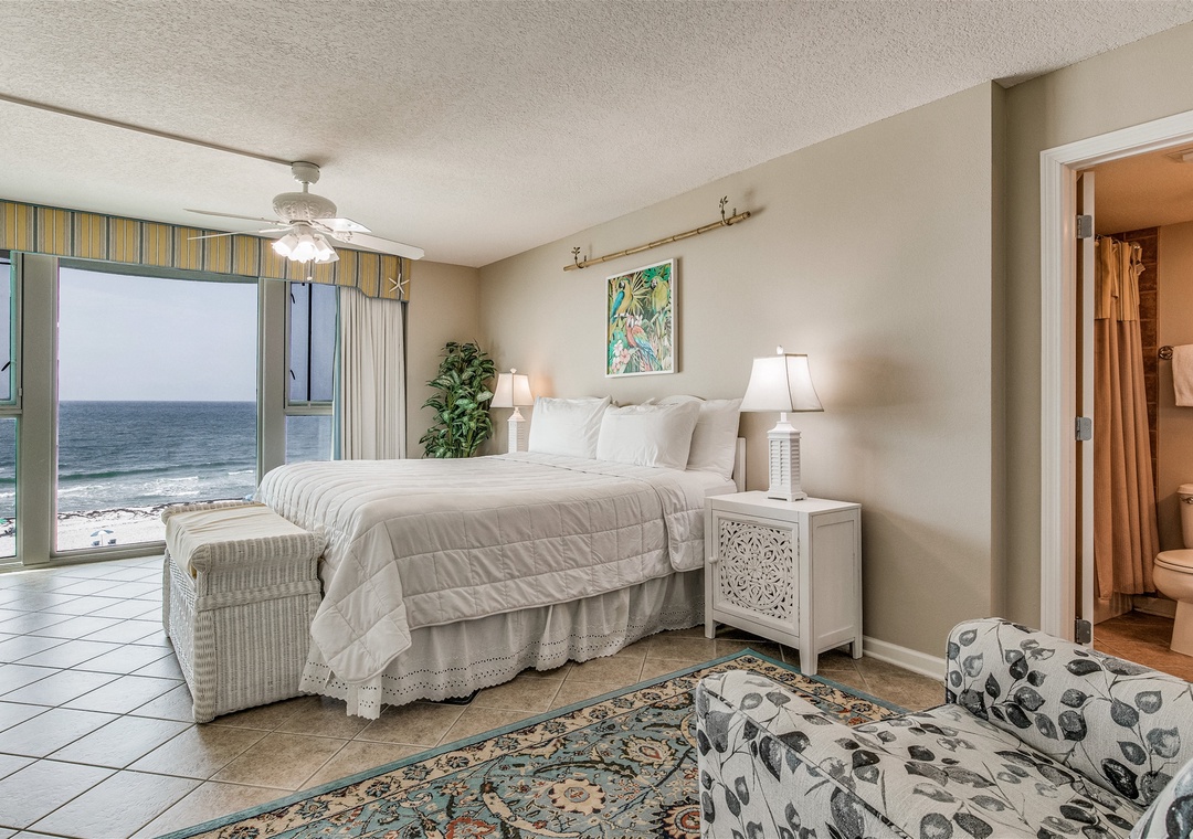 Perdido Towers 507 Master Bedroom King Bed