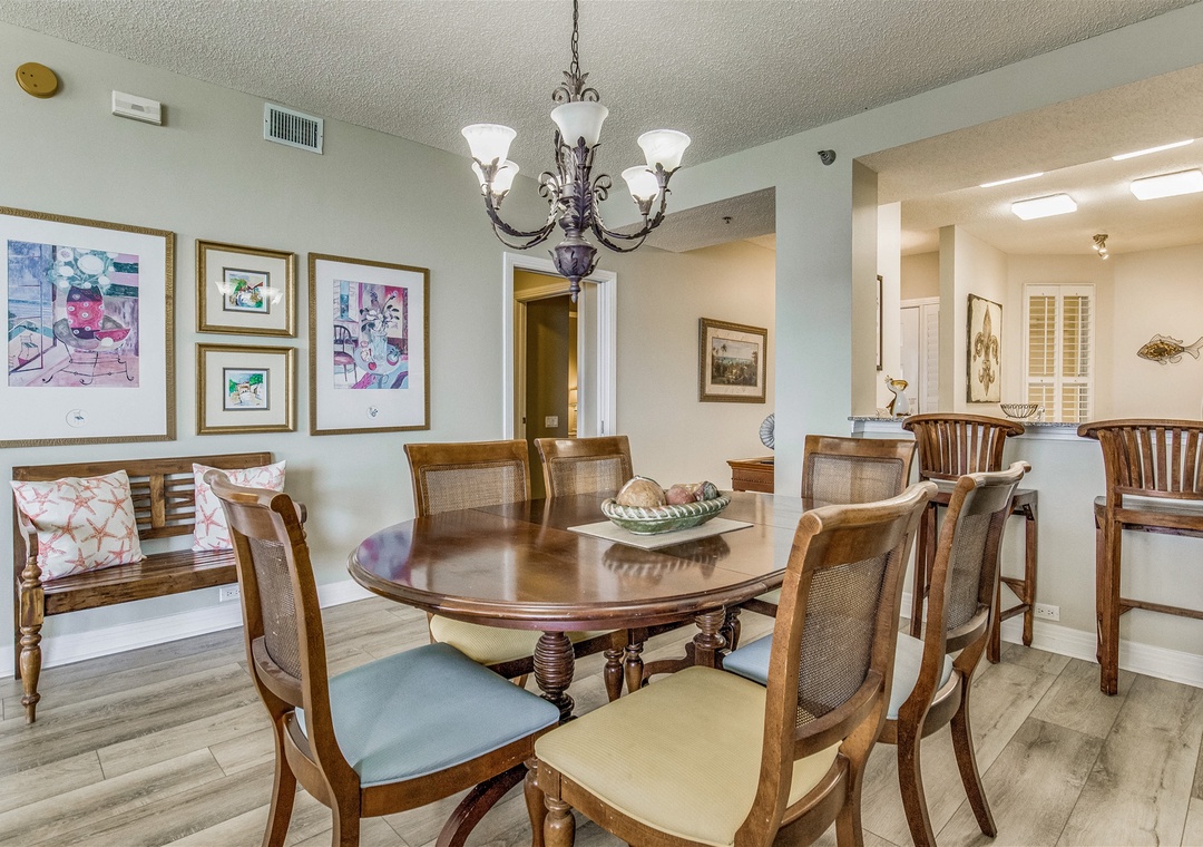 Beach Colony Tower 15B Dining Area