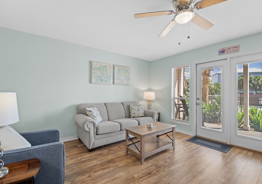 Grand Caribbean Unit 107E - Living Room