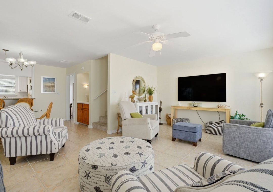 Molokai Village A3- Living Room View