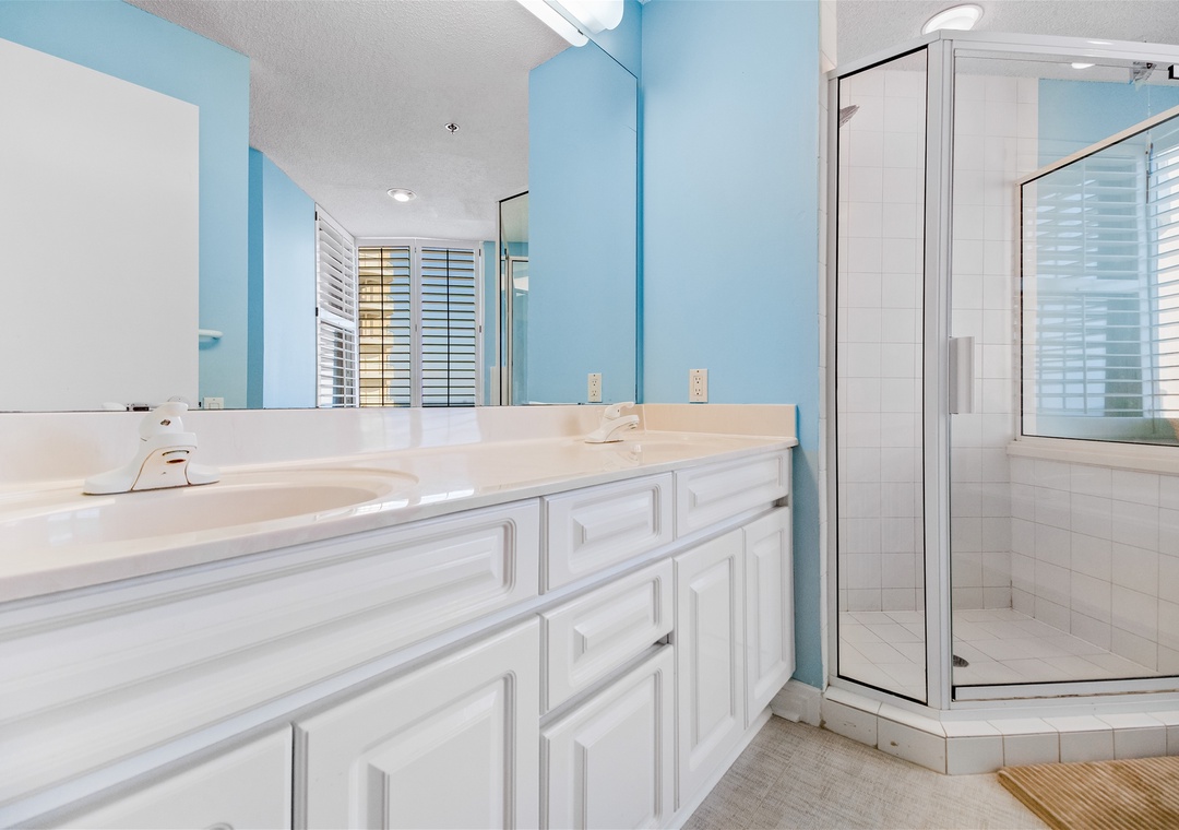 Beach Colony Tower 3D Master Bathroom Double Vanity