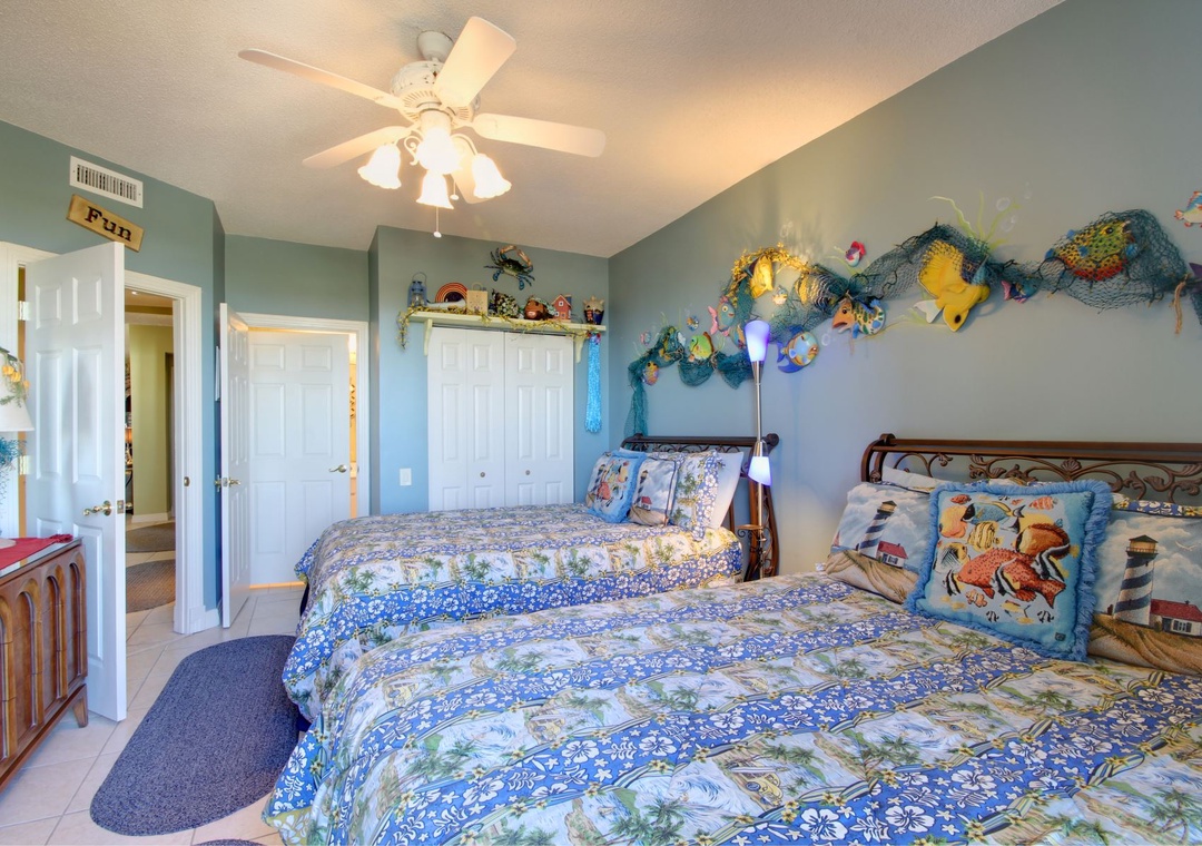 Beach Colony West 13A Guest Bedroom #2 with Attached Bathroom