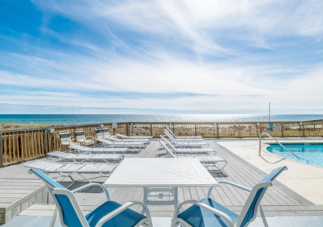 Perdido Skye Condos Pool Deck Perdido Key