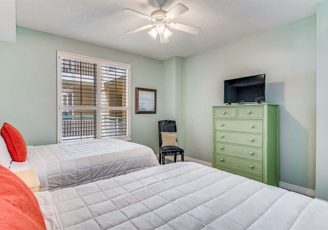 Beach Colony Tower PH2B Guest Bedroom Two Queen Beds
