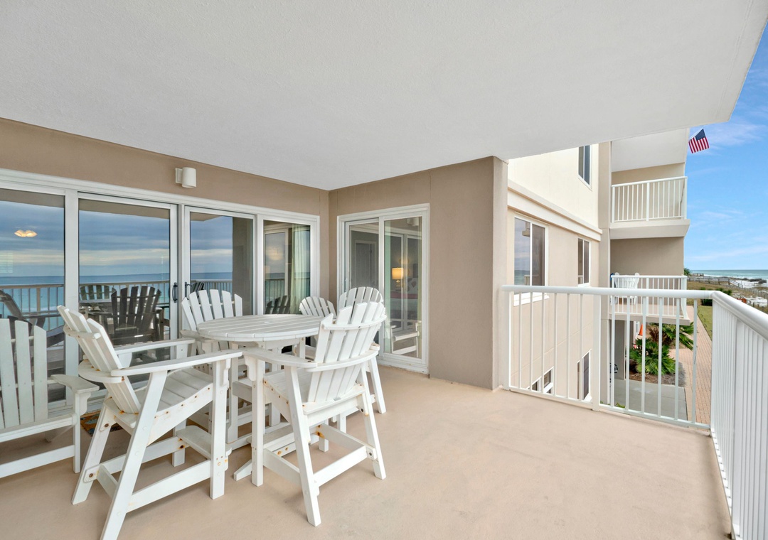 Sandy Key 217- Interior Balcony View