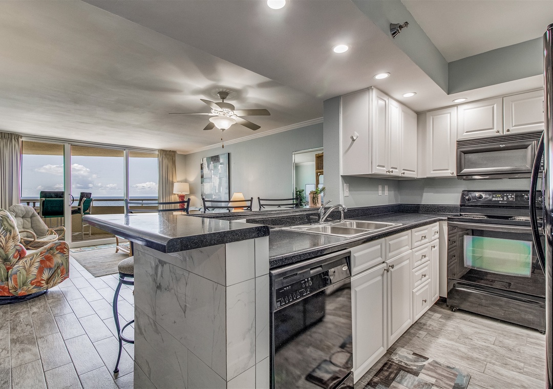 Perdido Sun 1004 Open Dining Room and Kitchen