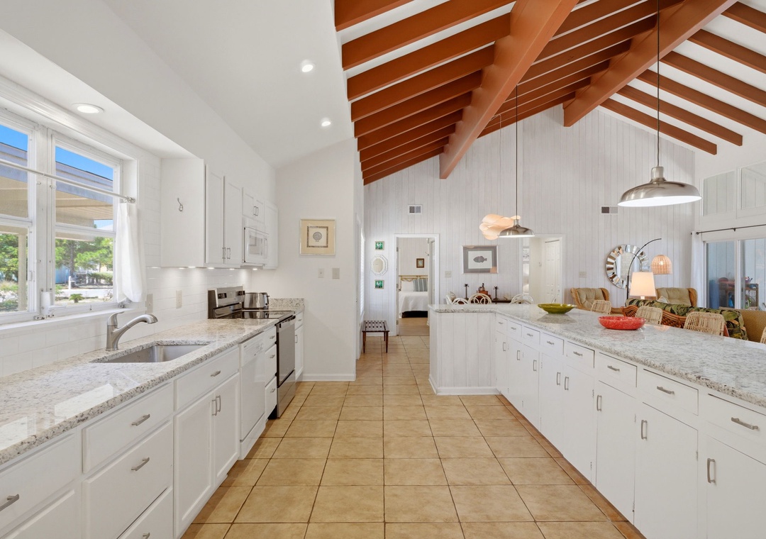 Tobin House- View of Kitchen