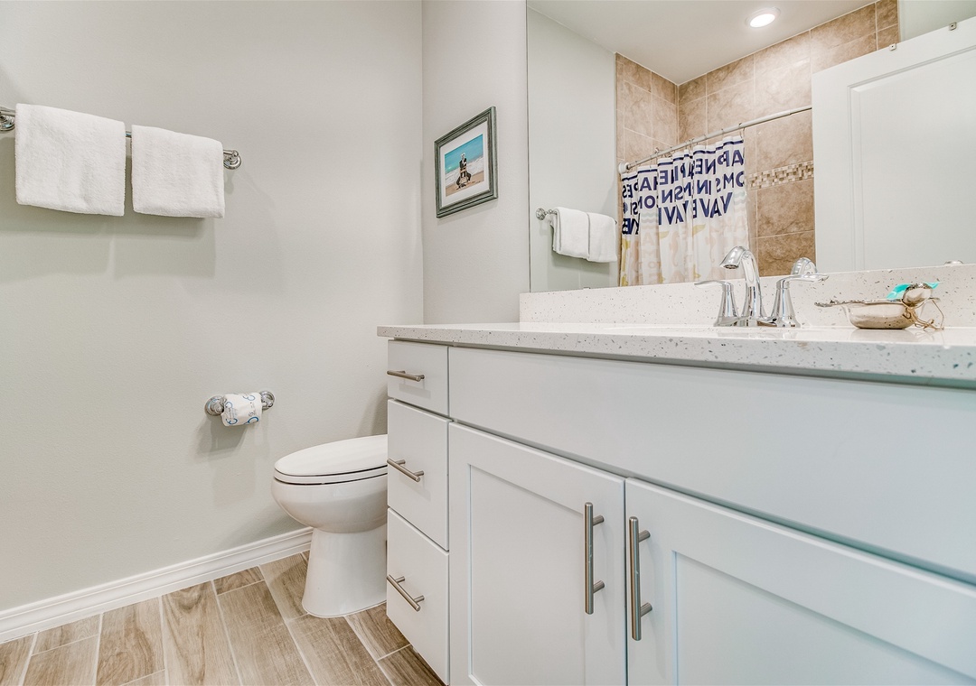 Lost Key Shore To Please Guest Bathroom #1