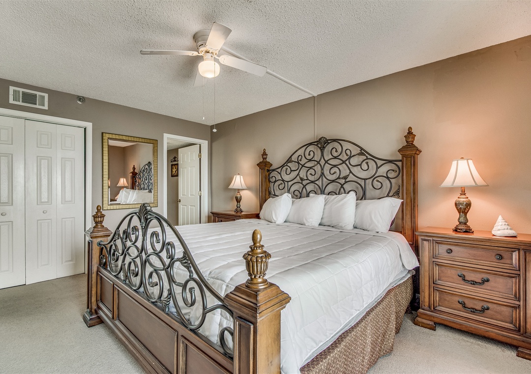 Ocean Breeze West 804 Guest Bedroom #1 with Attached Bathroom