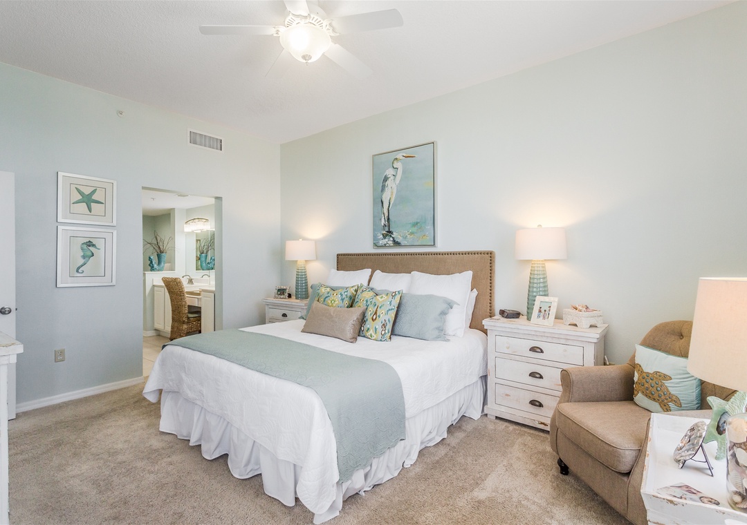 Spanish Key 207 Master Bed Room