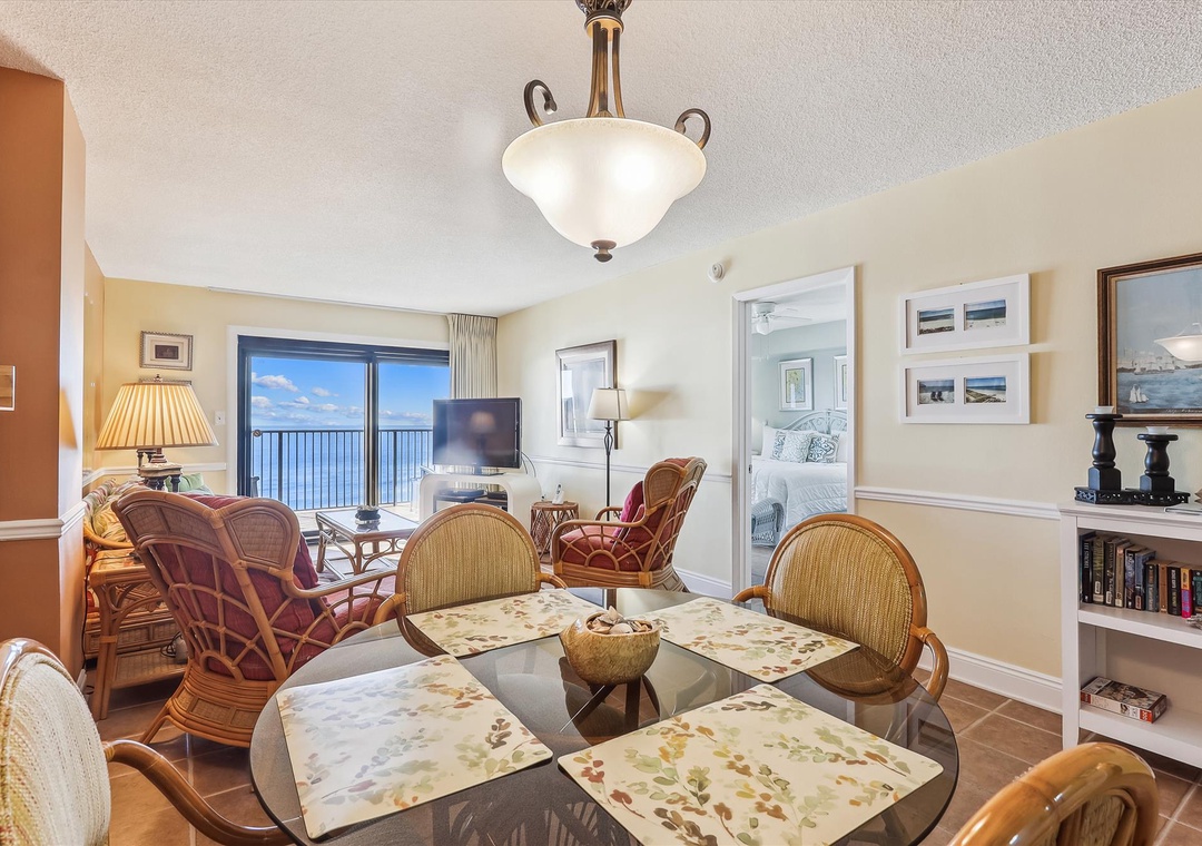Ocean Breeze East 402 Dining Room