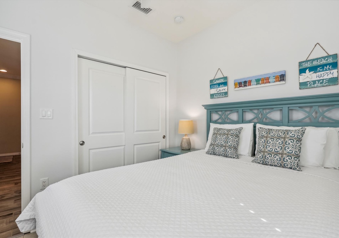 Lost Key Beach Therapy Guest Bedroom #4 Queen Bed