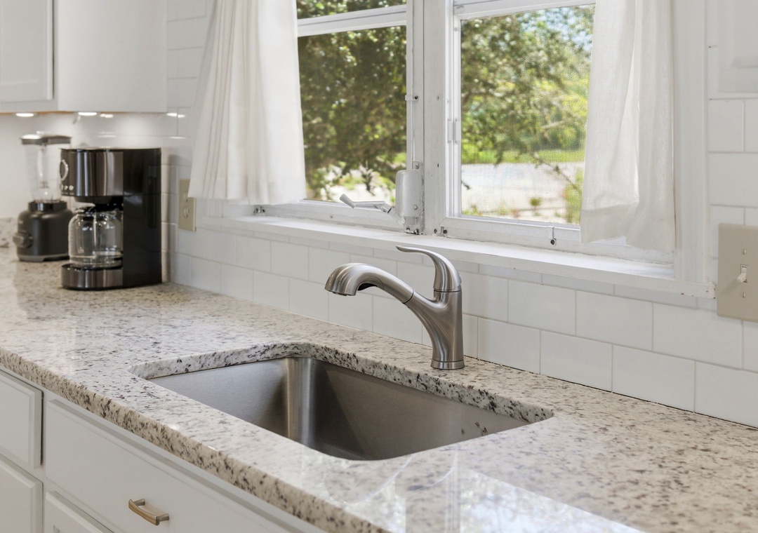 Tobin House- Kitchen - Sink View