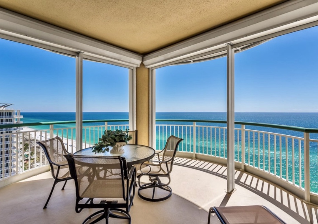 Beach Colony Tower PH1B- View From Private Balcony Looking At The Gulf