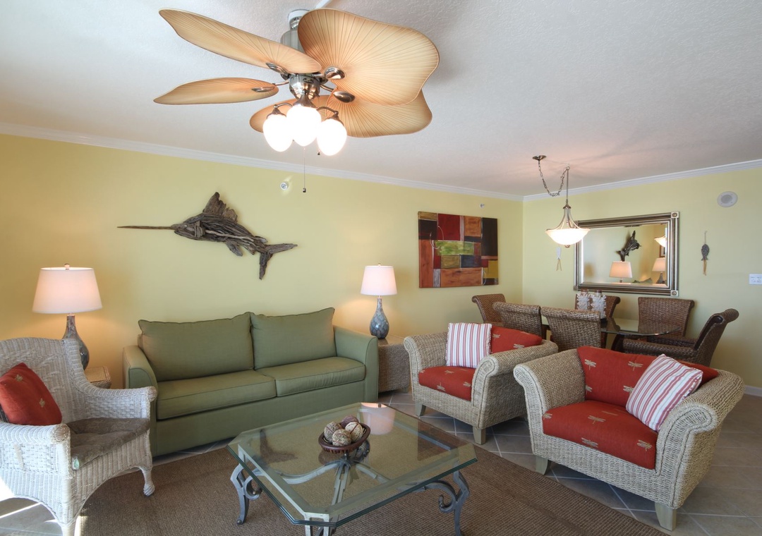 Perdido Towers 603 Living Room Seating