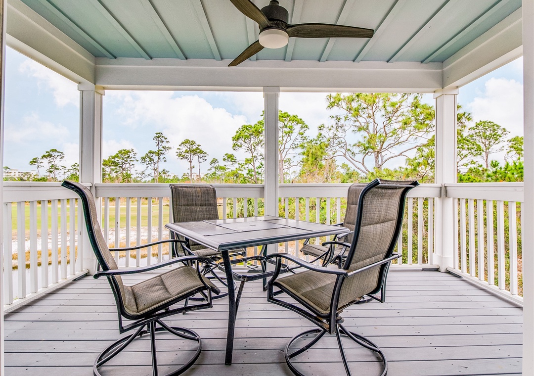 Lost Key Golf Coast Villa Balcony Overlooking Trees