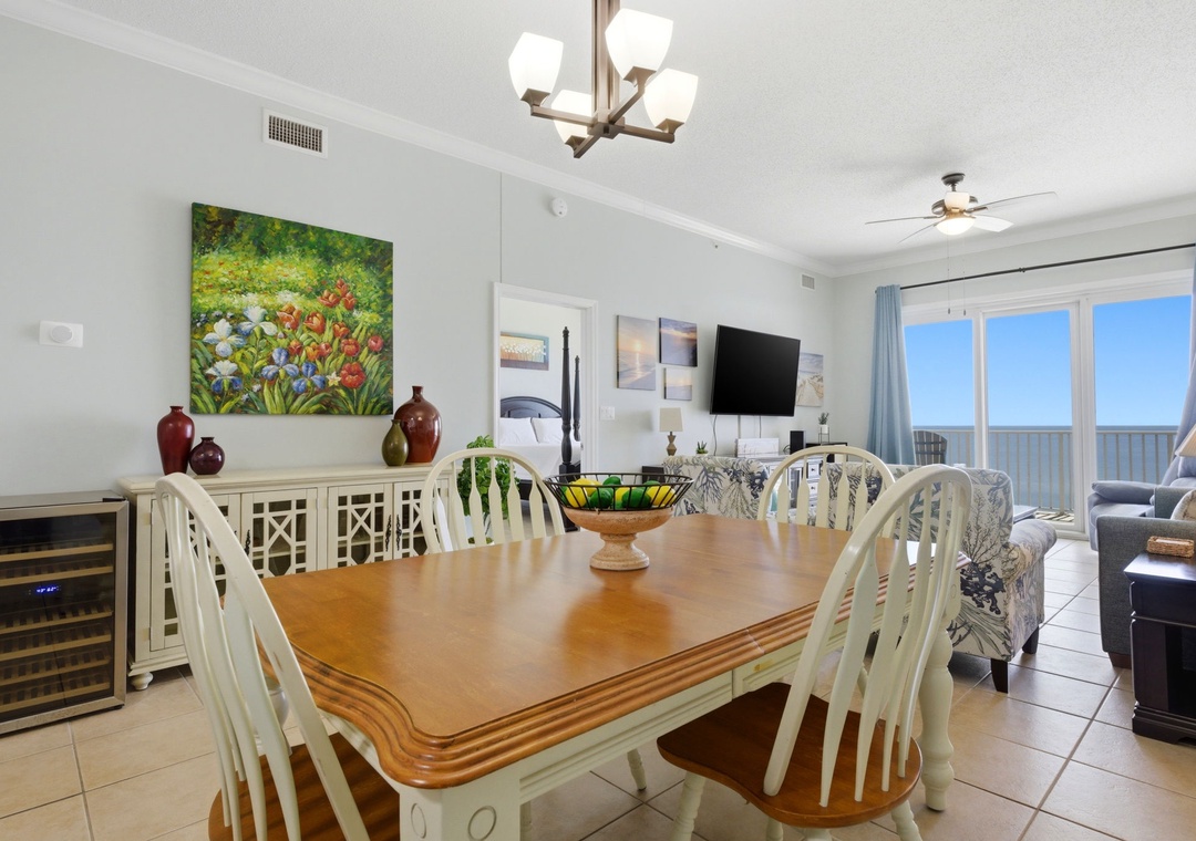 Windemere 1502- Dining Room & View to Living Room