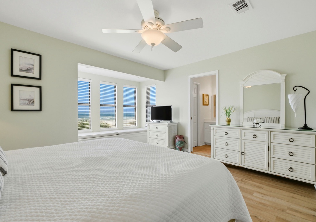 Molokai Village A3- Bedroom 1, Bathroom 1 & TV