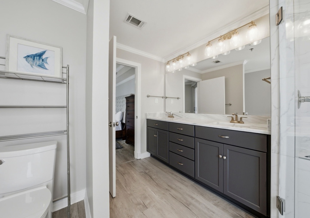 Beach Colony West 11C- Bathroom 1 Double Vanity