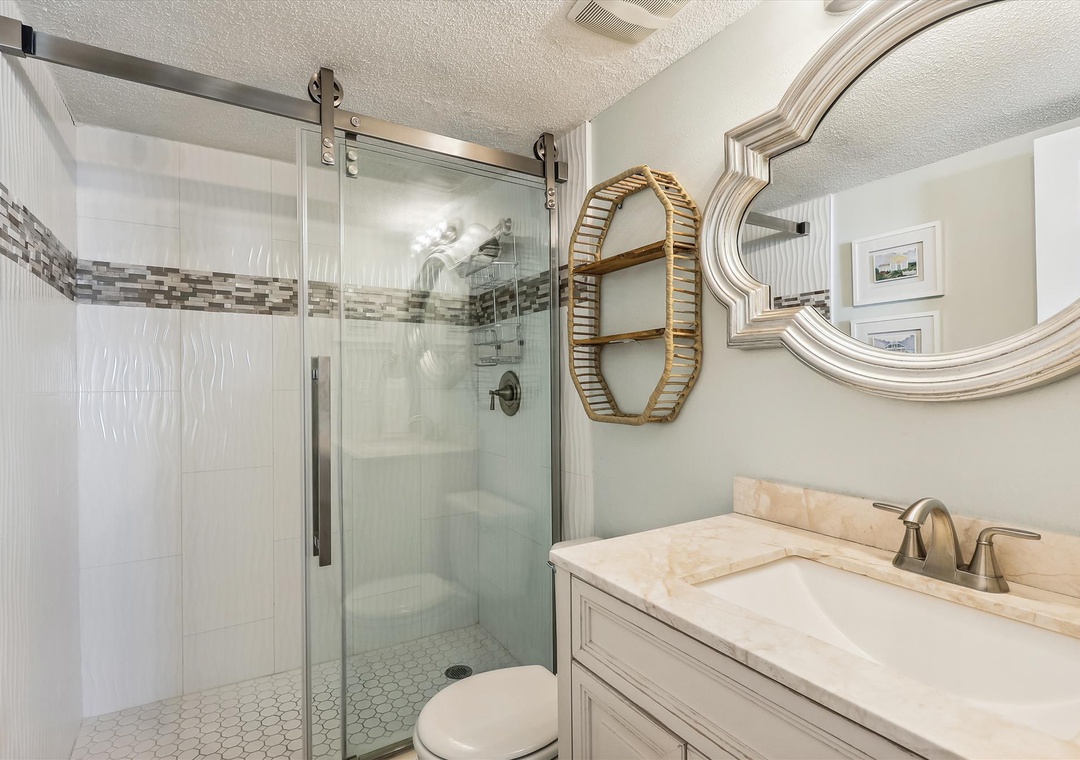 Ocean Breeze East 402 Guest Bathroom #1