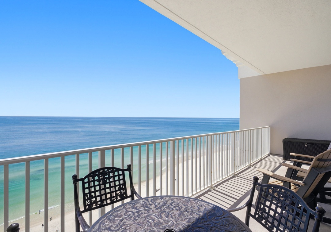 Windemere 1502- West View to the Gulf From Balcony