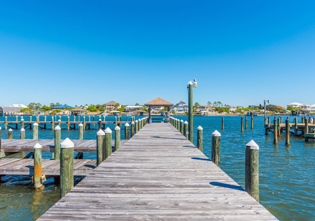 Perdido Towers Riverside Dock