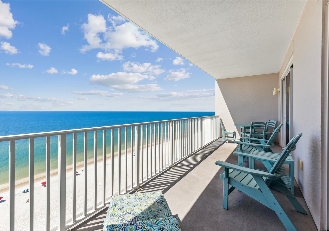 Windemere 1106 Balcony with Expansive Views