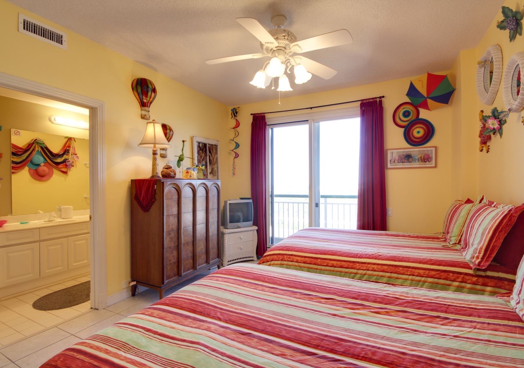 Beach Colony West 13A Guest Bedroom #1 with Attached Bathroom