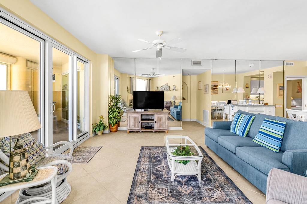 Living Room & TV view