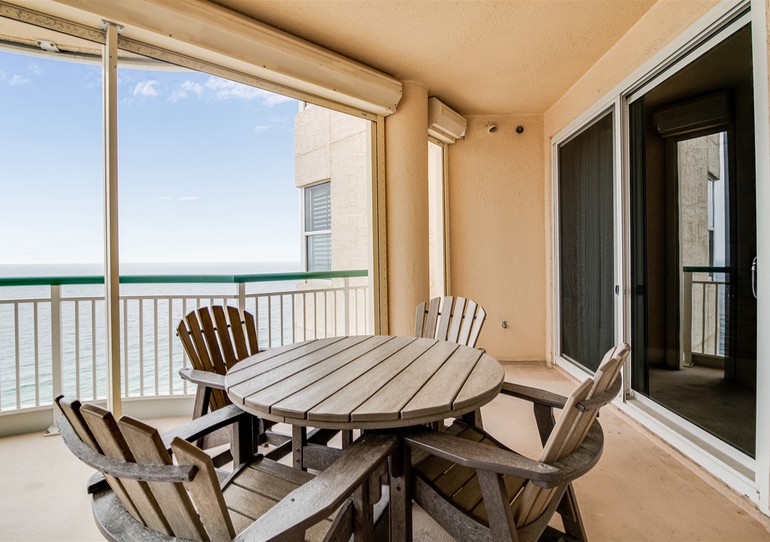 Beach Colony West PH2B Balcony with Expansive Views