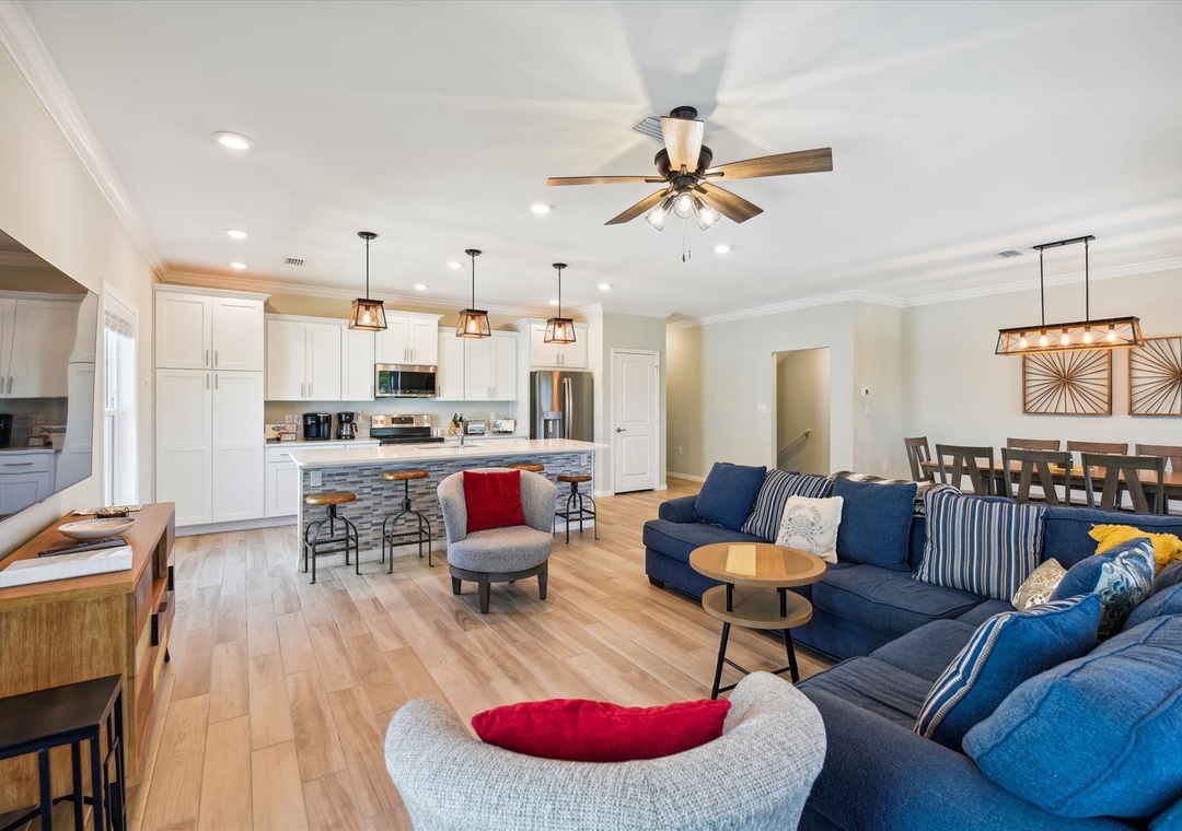 Lost Key The Lost Flip Flop Living Room and Kitchen