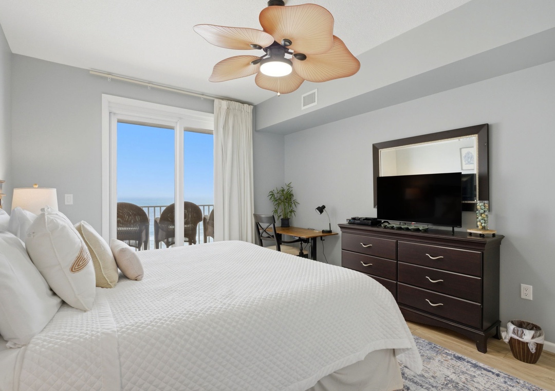 Windemere 906- Bedroom 1, Balcony & TV