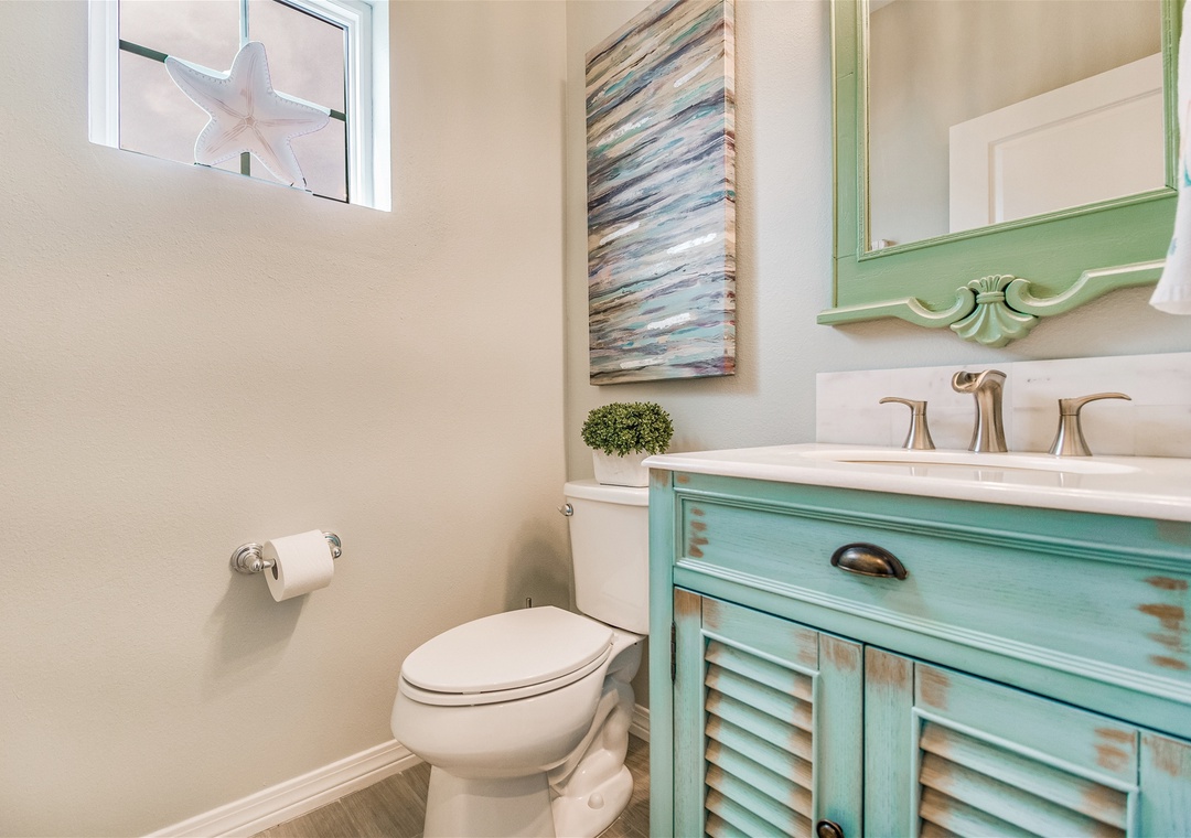 Lost Key Sugar Dune Retreat Guest Half Bathroom