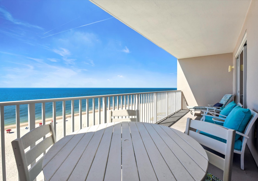 Windemere 706 Balcony with Expansive Views