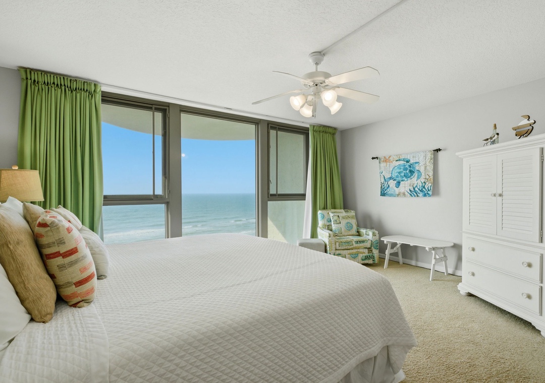 Perdido Towers 707- Bedroom 1 View to the Gulf