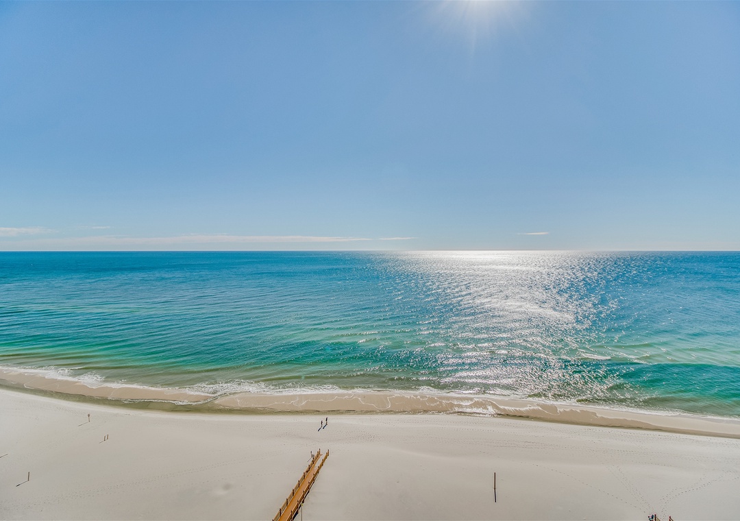 Beach Colony Tower 14B View Off Of Deck