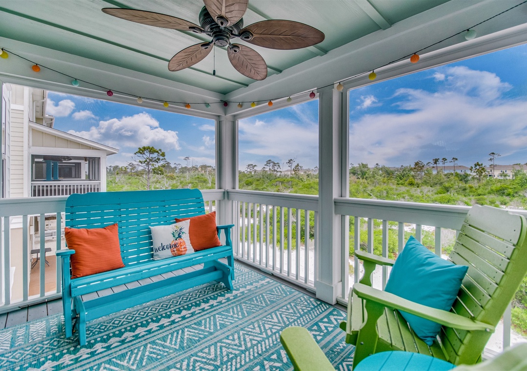 Lost Key Flip Flop Stop Deck with Great Views