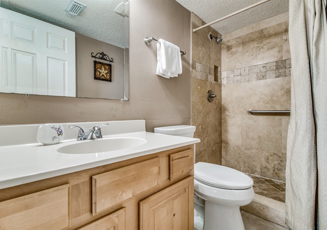 Ocean Breeze West 804 Guest Bathroom #1